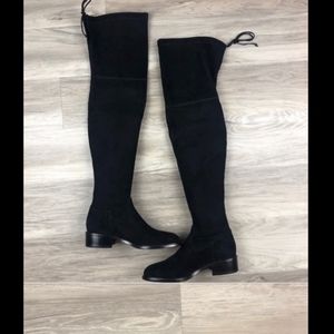 Frye Taylor Stretch Over the Knee Black Suede boots, Size 7